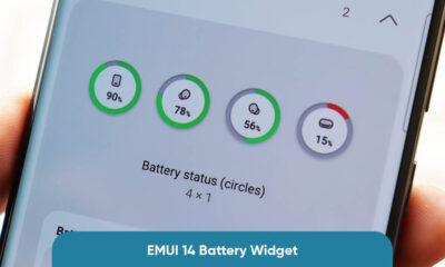EMUI 14 battery widget