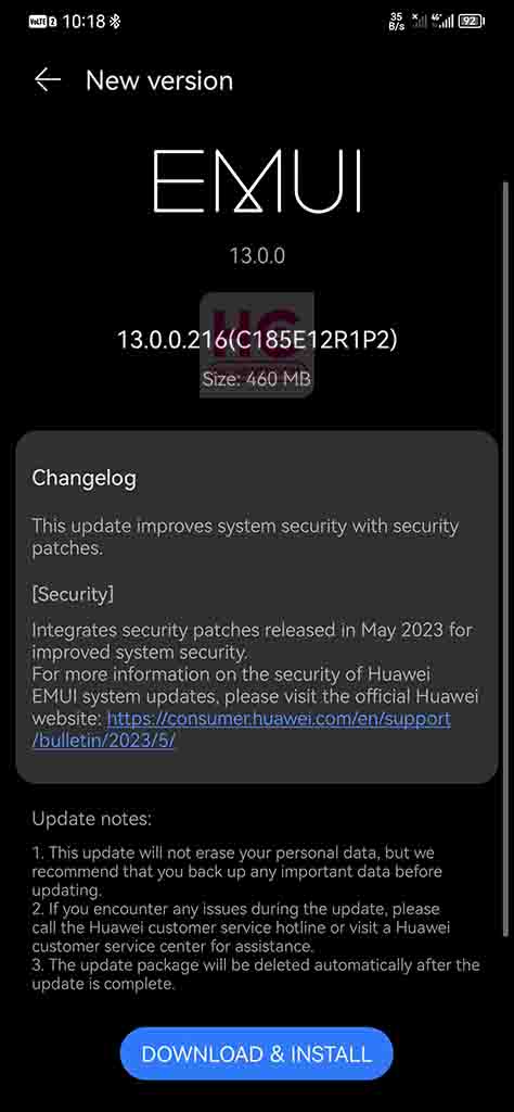 May 2023 update Huawei Mate 50 Pro