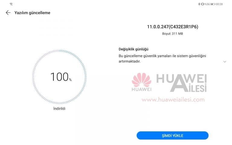 Huawei MatePad Pro (EMUI 11) receiving January 2022 security update